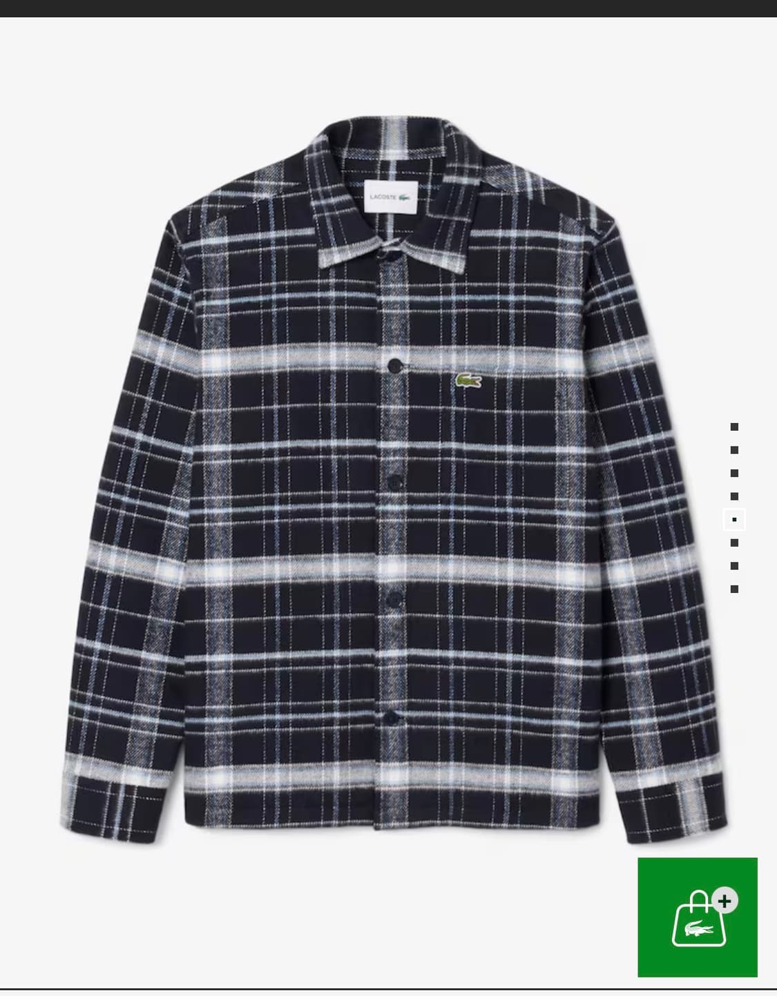 라코스테 CH9208 체크 셔츠 105 상품이미지1