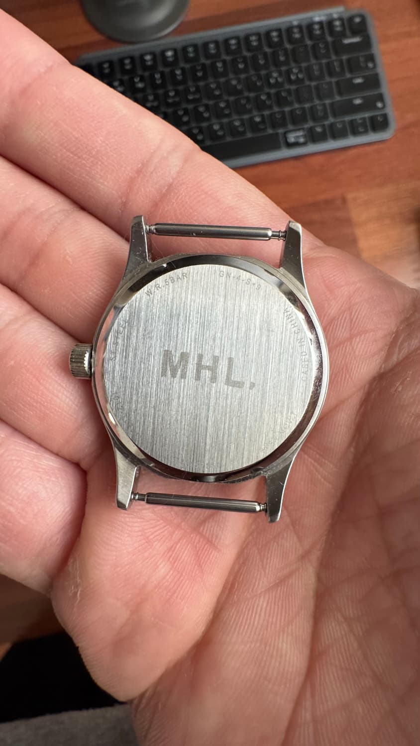 MHL 나토밴드 손목시계 블랙 다이얼 마가렛 호웰 상품이미지4