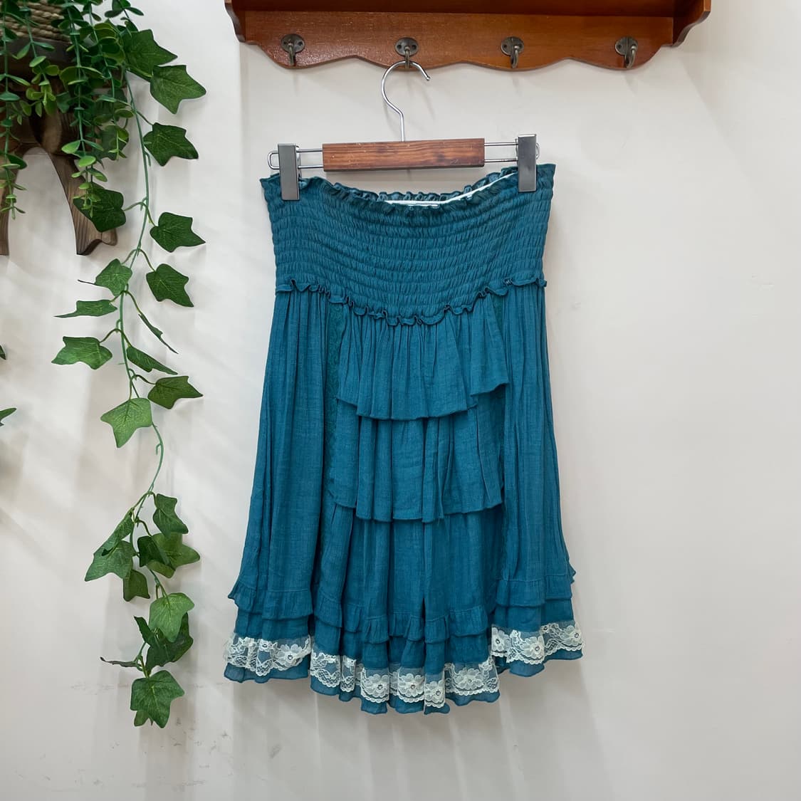 엑시즈팜 택달린 새상품 페어리 히메갸루 틸 레이스 프릴 스커트 상품이미지5