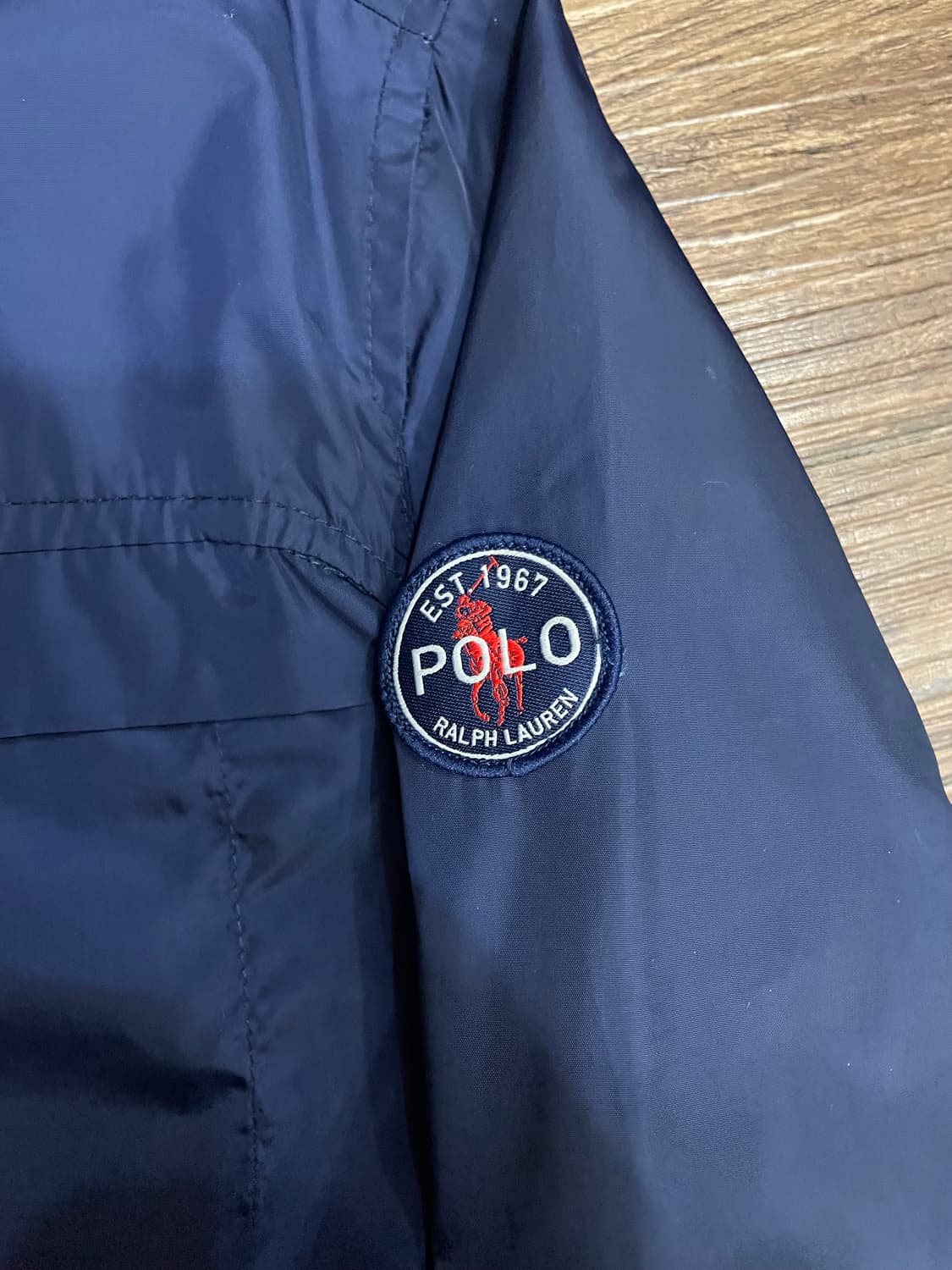 폴로 랄프로렌 폴리쉘 바람막이 자켓 네이비 상품이미지5