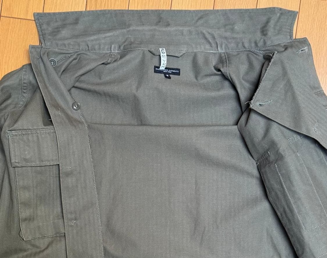 엔지니어드가먼츠 HBT BDU 자켓 헤링본 트윌 상품이미지4