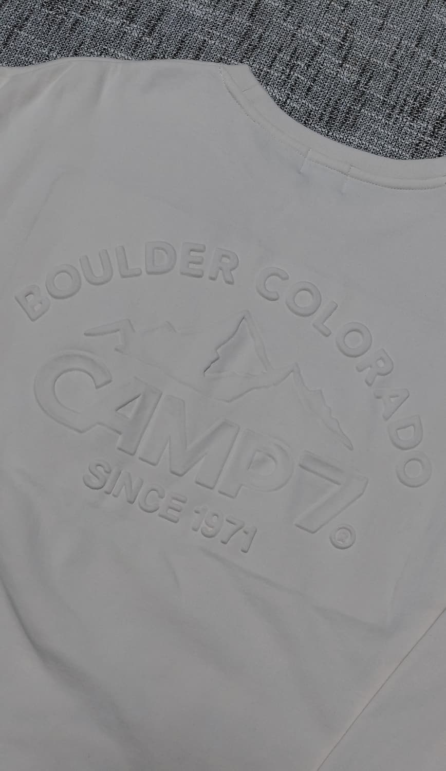 일본 CAMP7 롱슬리브 티셔츠 S 아이보리 상품이미지6