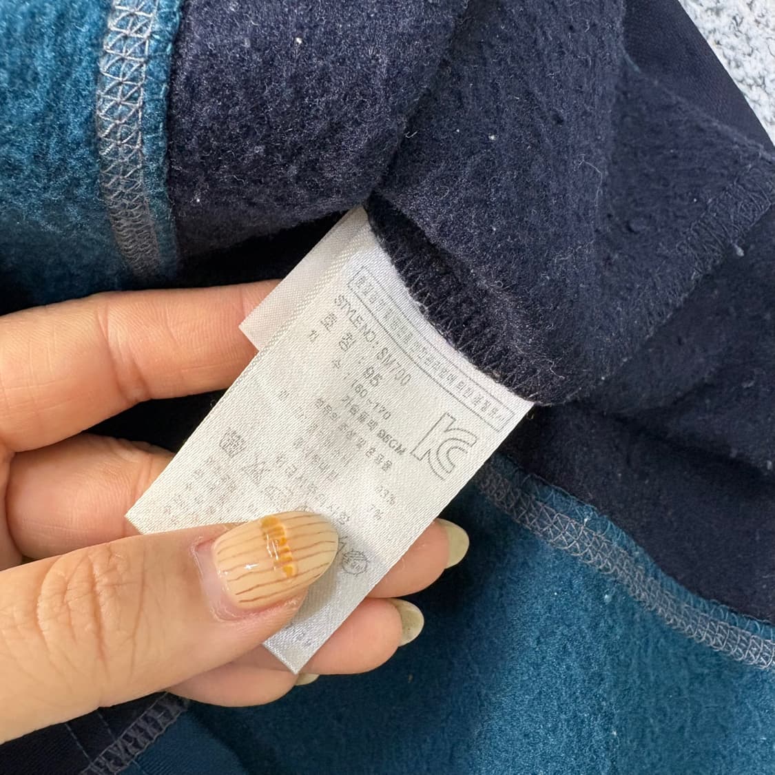 95 쌈지스포츠 등산 반집업 긴팔티 0429J 상품이미지4