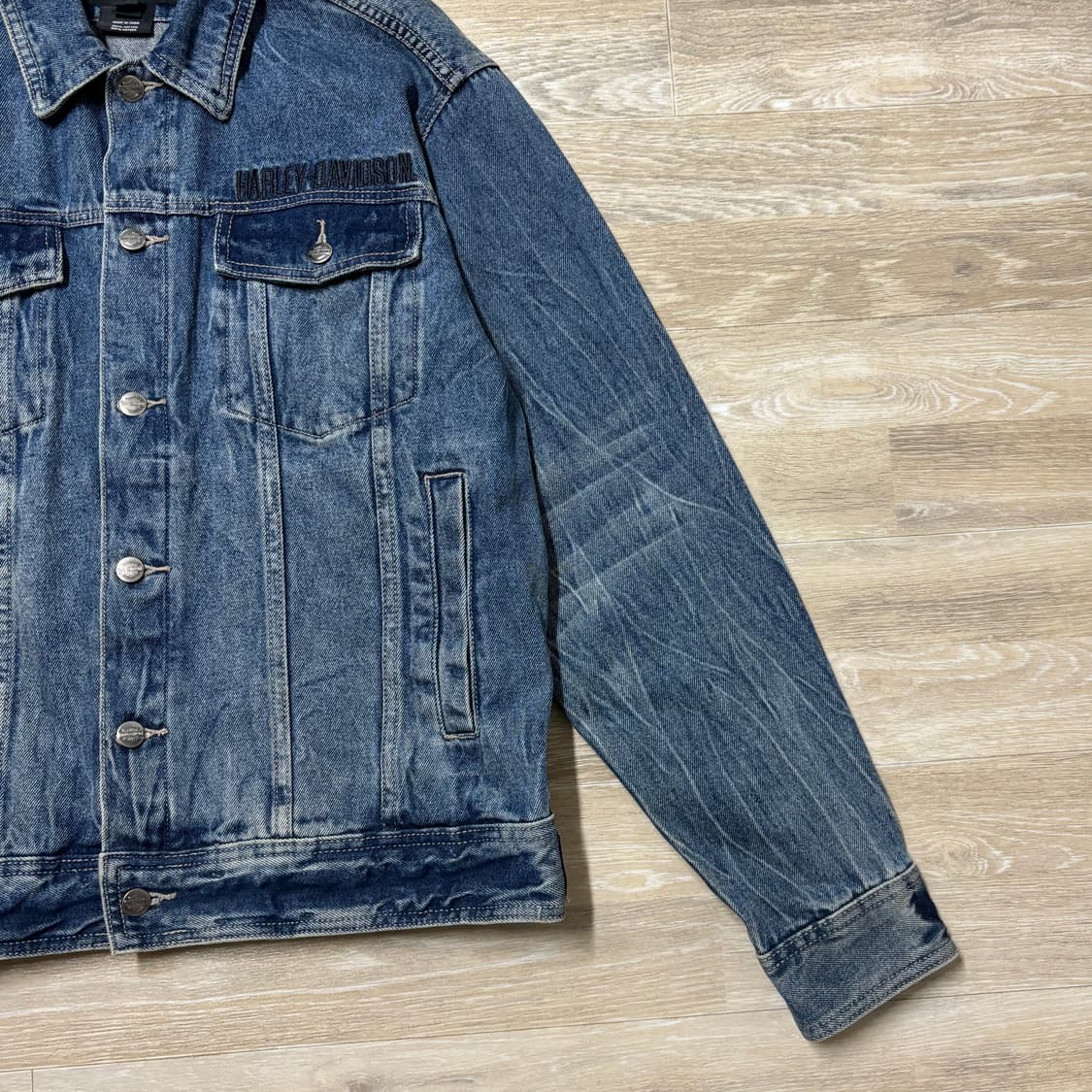 Harley Davidson Denim Jacket 할리데이비슨 데님 상품이미지4