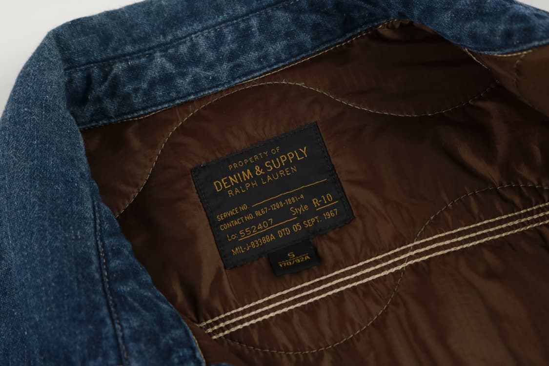 [S] 폴로 데님앤서플라이 퀼팅 데님셔츠 상품이미지6