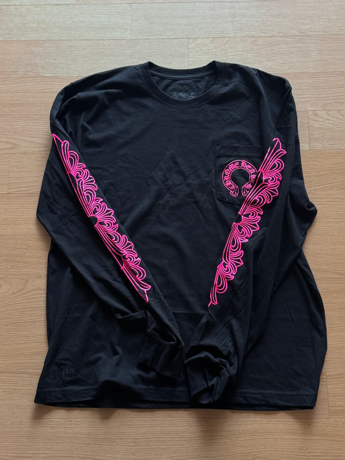 새상품) 크롬하츠 플로랄 롱슬리브 xl 상품이미지2