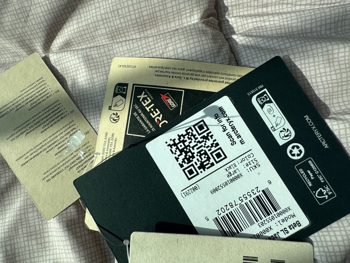 아크테릭스 베타 lt,sl 블랙 L 상품이미지7