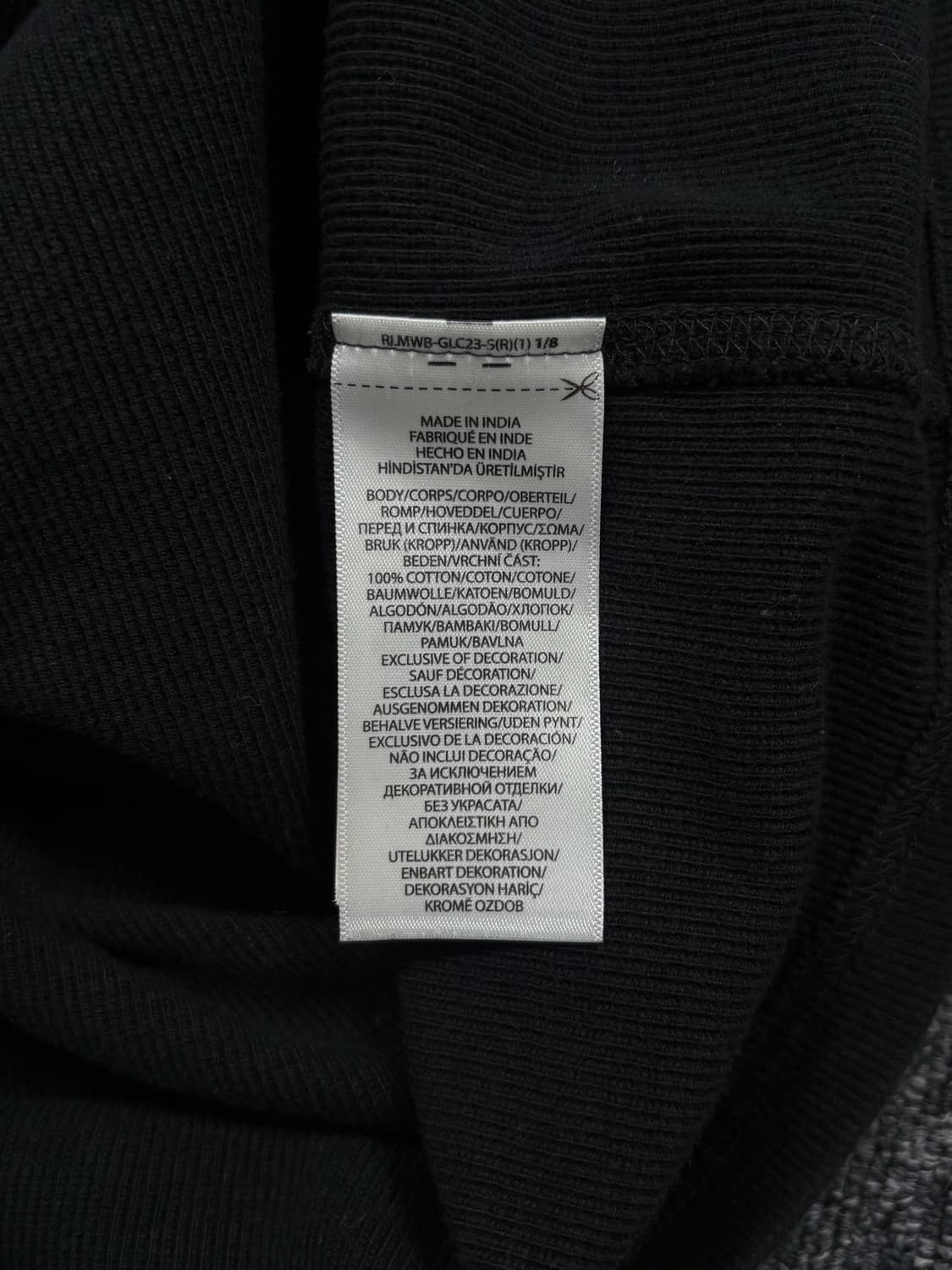 폴로 블랙 골지 롱슬리브 상품이미지7