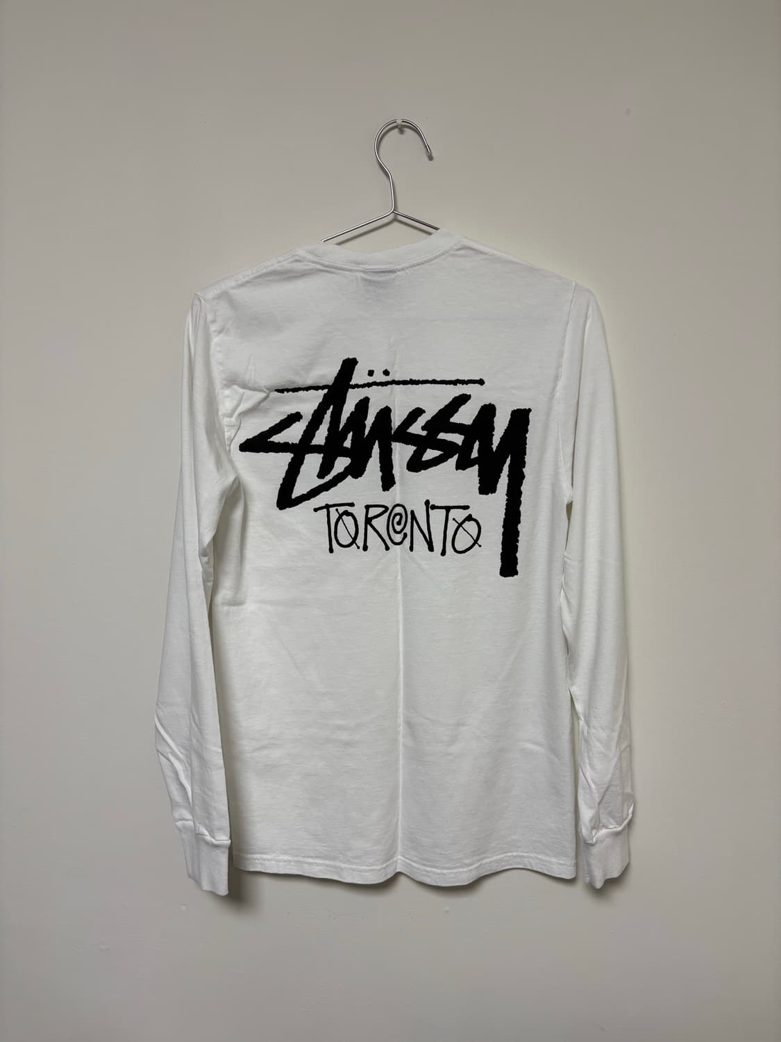 스투시 토론토 롱슬리브 화이트 Stussy toronto 상품이미지2