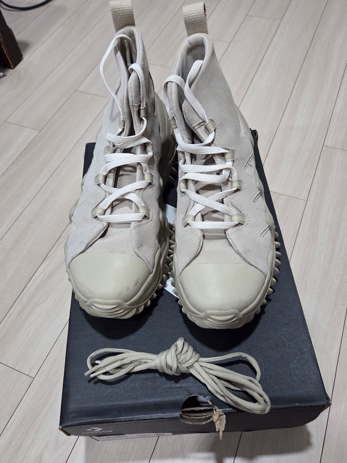 컨버스 런스타 모션 CX 플랫폼 워크웨어 비치스톤 상품이미지2