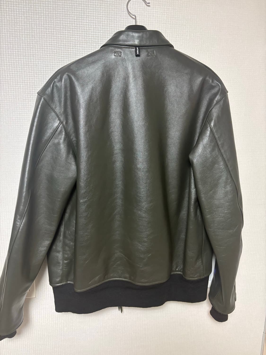 디아프바인a2 (lot.670 / 카프스킨 / 다크카키 / Xl) 상품이미지2