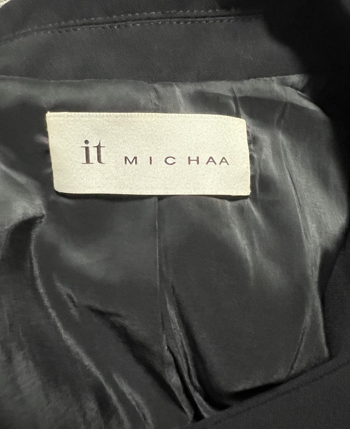 잇미샤 it MICHAA 블랙 블레이저 자켓 정품 상품이미지3