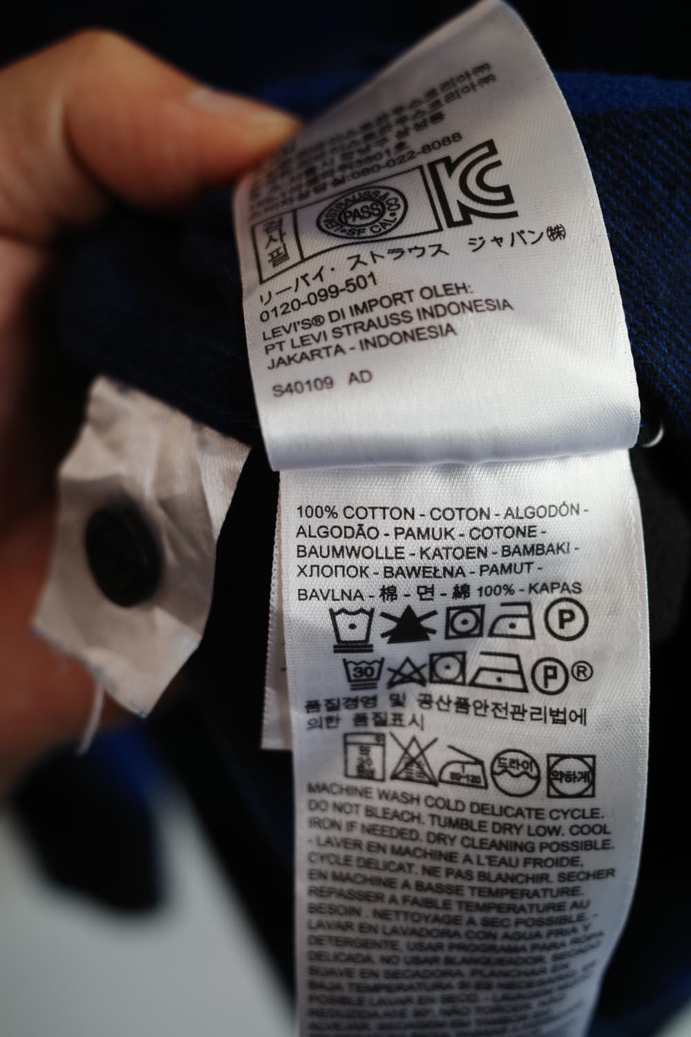 Levis 리바이스 버팔로체크 워크셔츠 상품이미지6