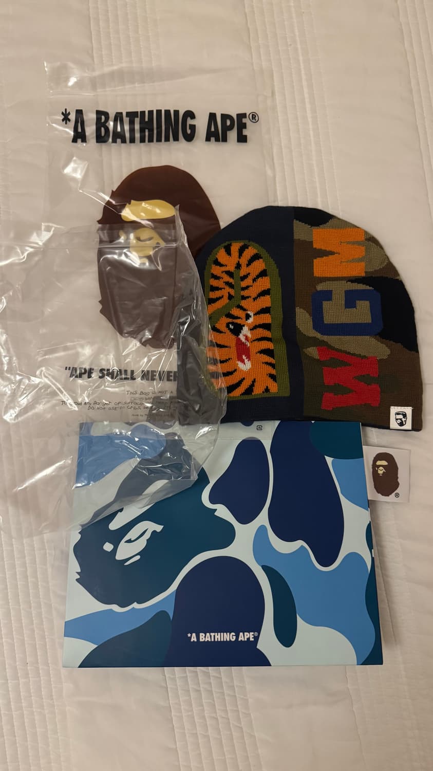 Bape 샤크 비니 / 유니클로 비니 (덤)  상품이미지2