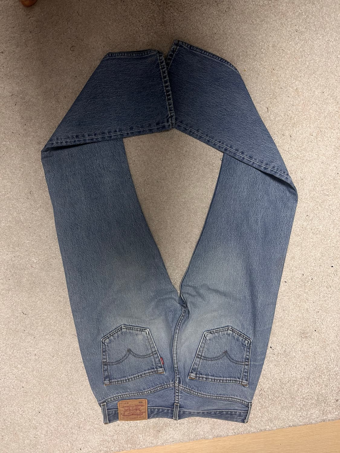 90s리바이스501 중청워싱 32/34 상품이미지2