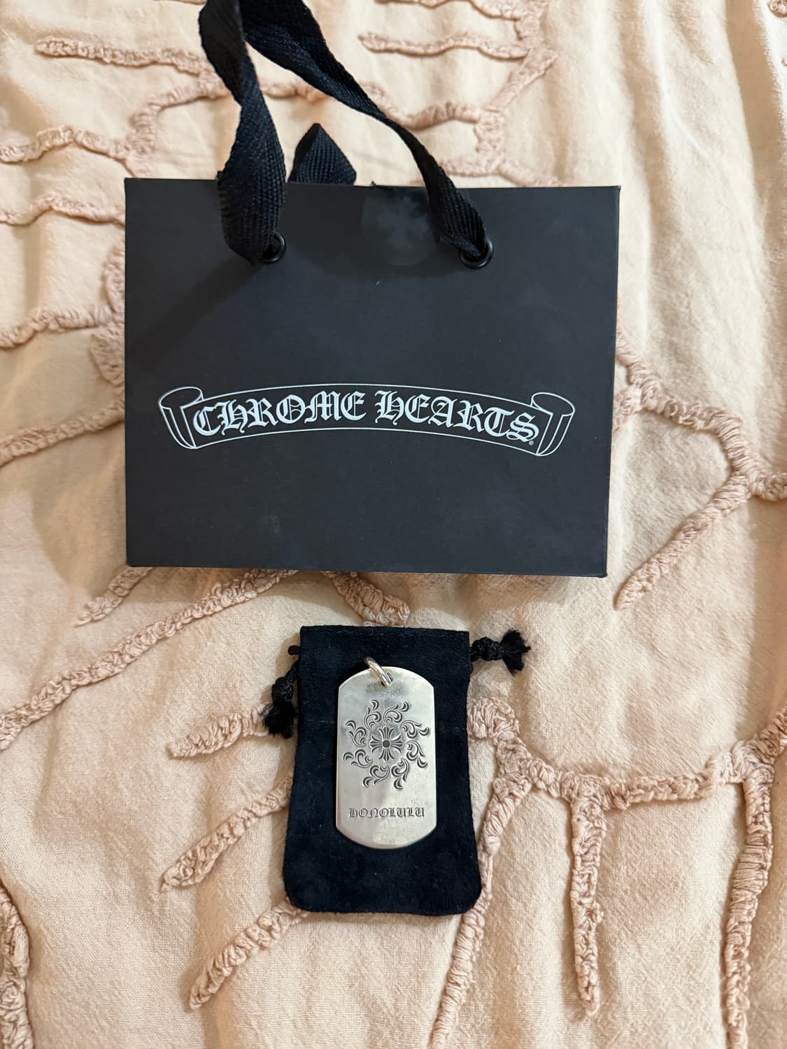 크롬하츠 목걸이 도그택 하와이 상품이미지3