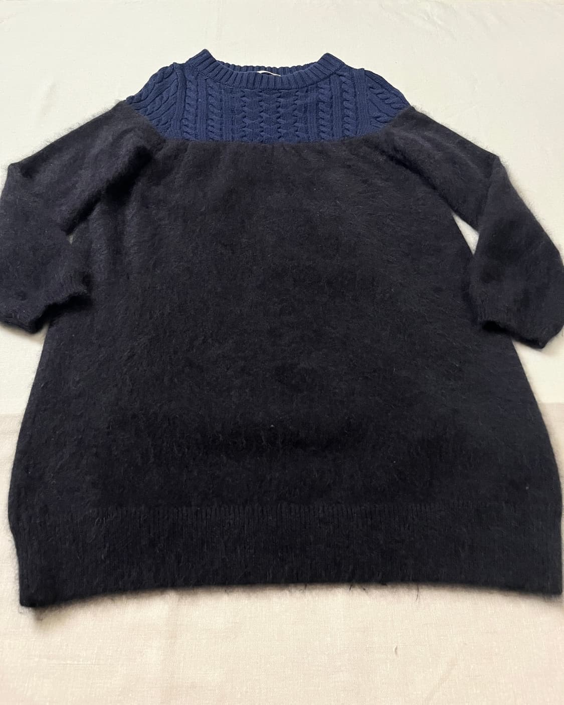 사카이 도킹 롱 니트 케이블&앙고라 sacai 상품이미지3