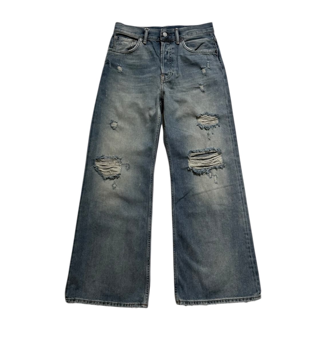 아크네 스튜디오 배기 와이드 레그 데님 팬츠 상품이미지1