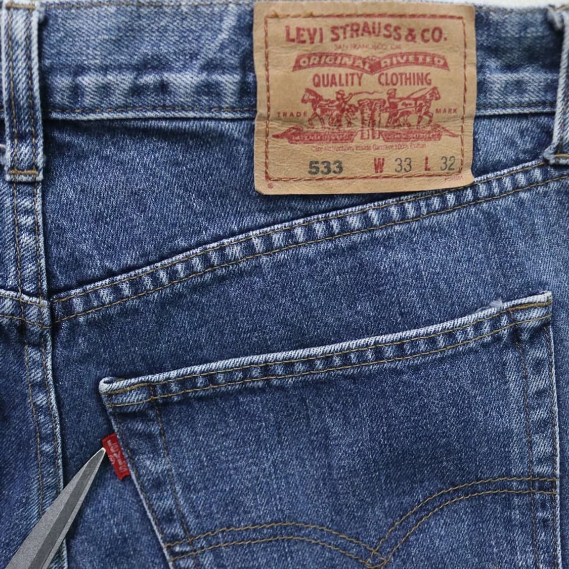 00'S 리바이스 533 데님팬츠 67214 상품이미지8