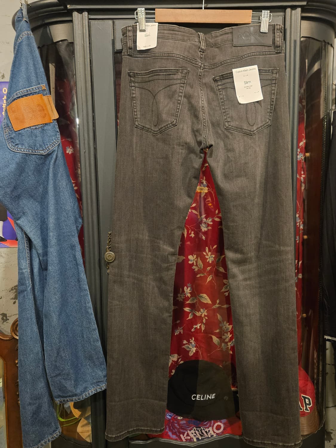 Calvin Klein Jeans 슬림 데님 팬츠 상품이미지4