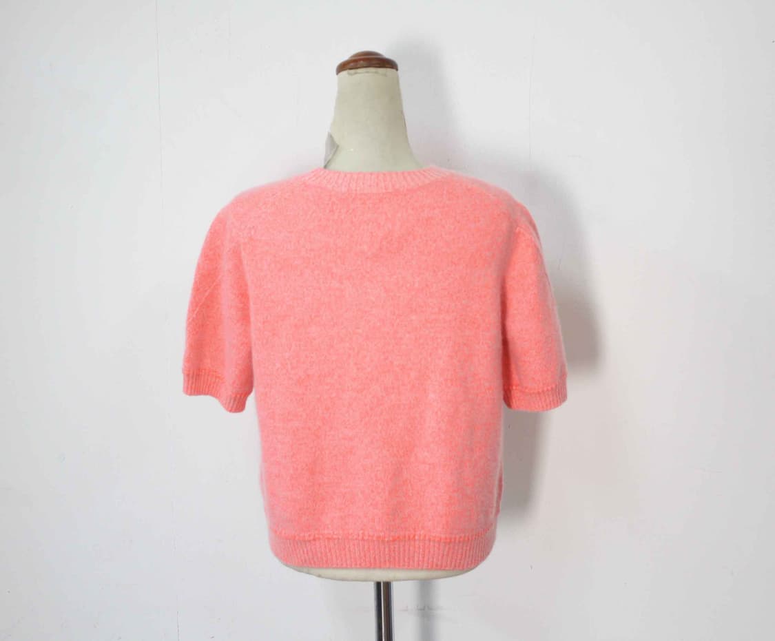 N-10408/타임 매장판 여성용 캐시미어혼방 반팔 니트 90 상품이미지2