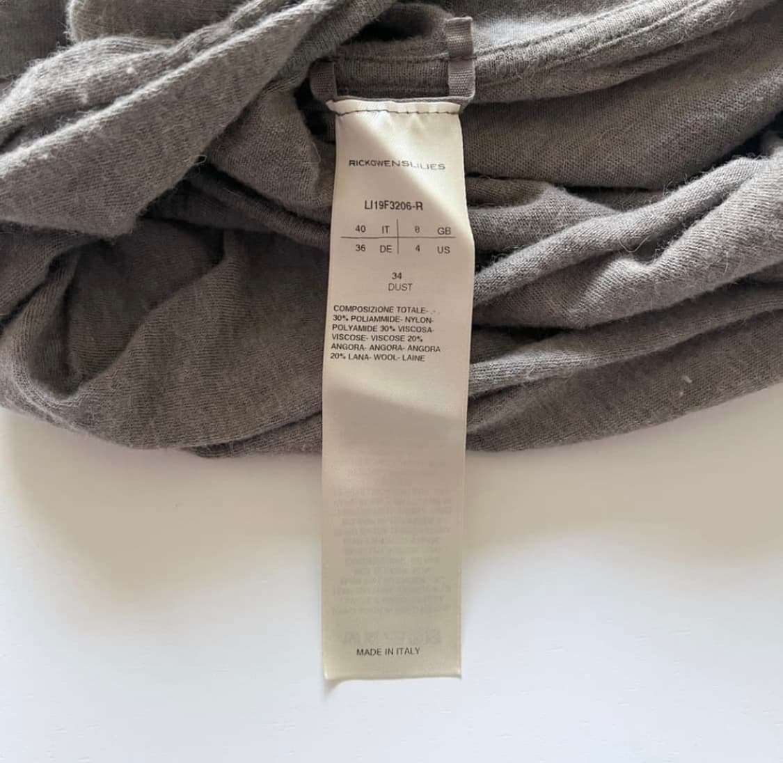 rick owens lilies draped top 상품이미지3