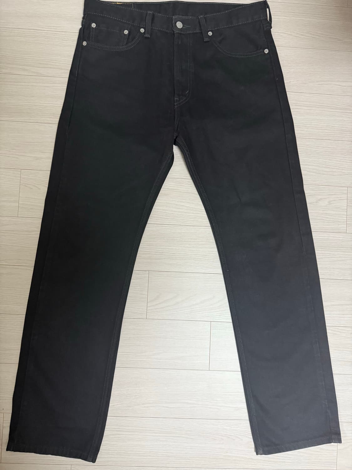 Levi's 505 블랙진 W33 L32 상품이미지3