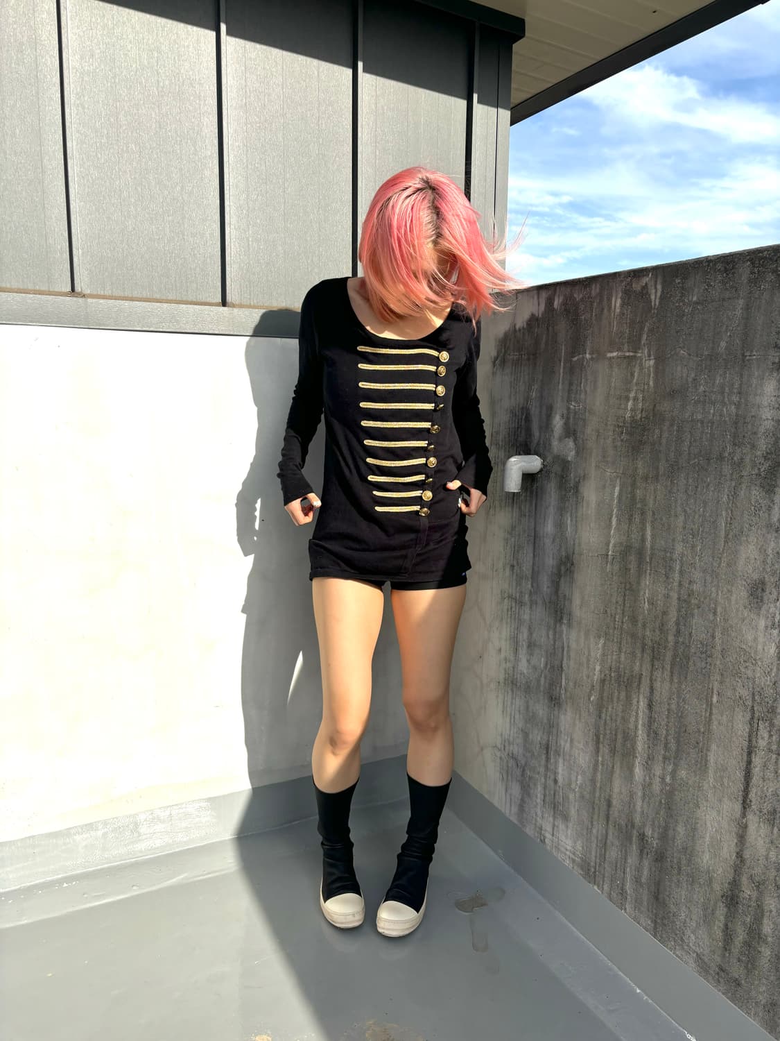 (Japanese vintage) 나폴레옹 원피스 롱슬리브 상품이미지1