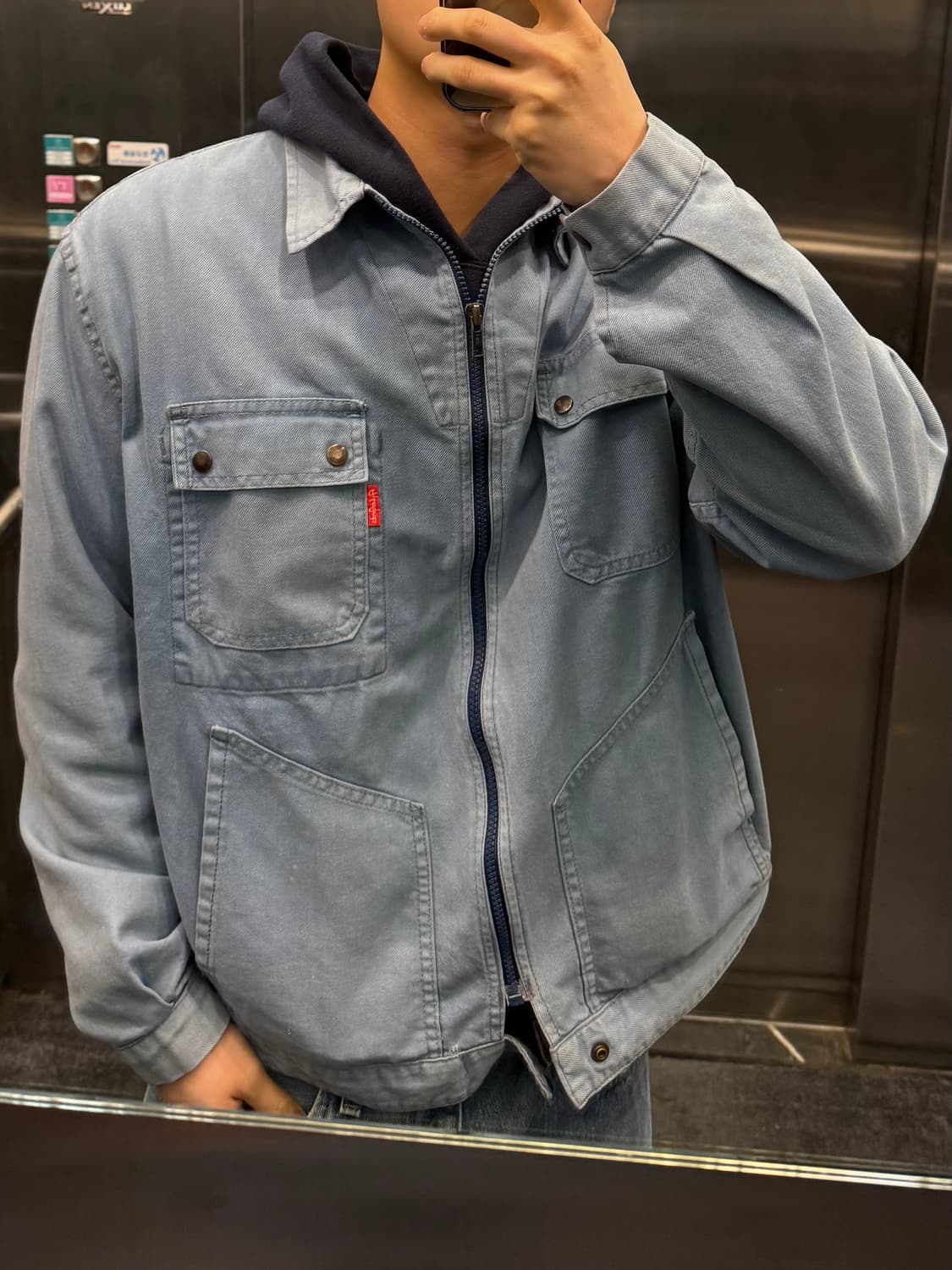 70s-80s French work jacket 상품이미지1