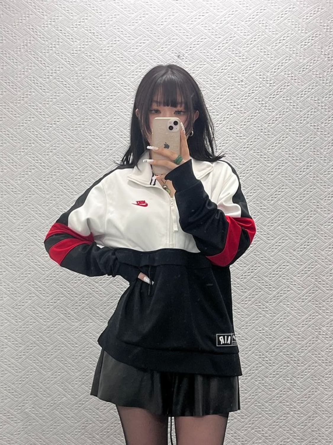 나이키 올드스쿨 레트로 대장급 반집업 져지 아노락 S C10829 상품이미지1