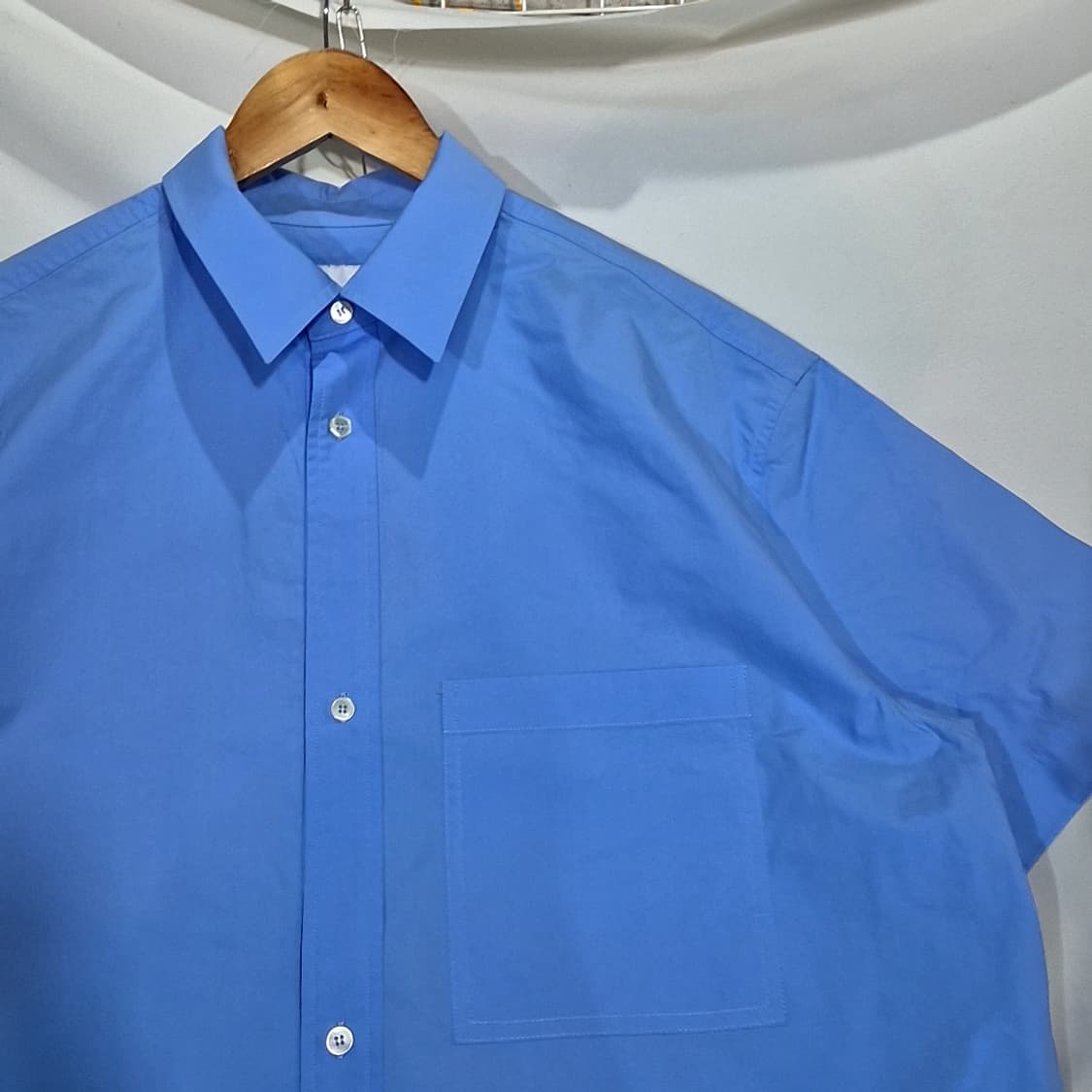 아트이프액트 솔리드 반팔 셔츠 상품이미지2