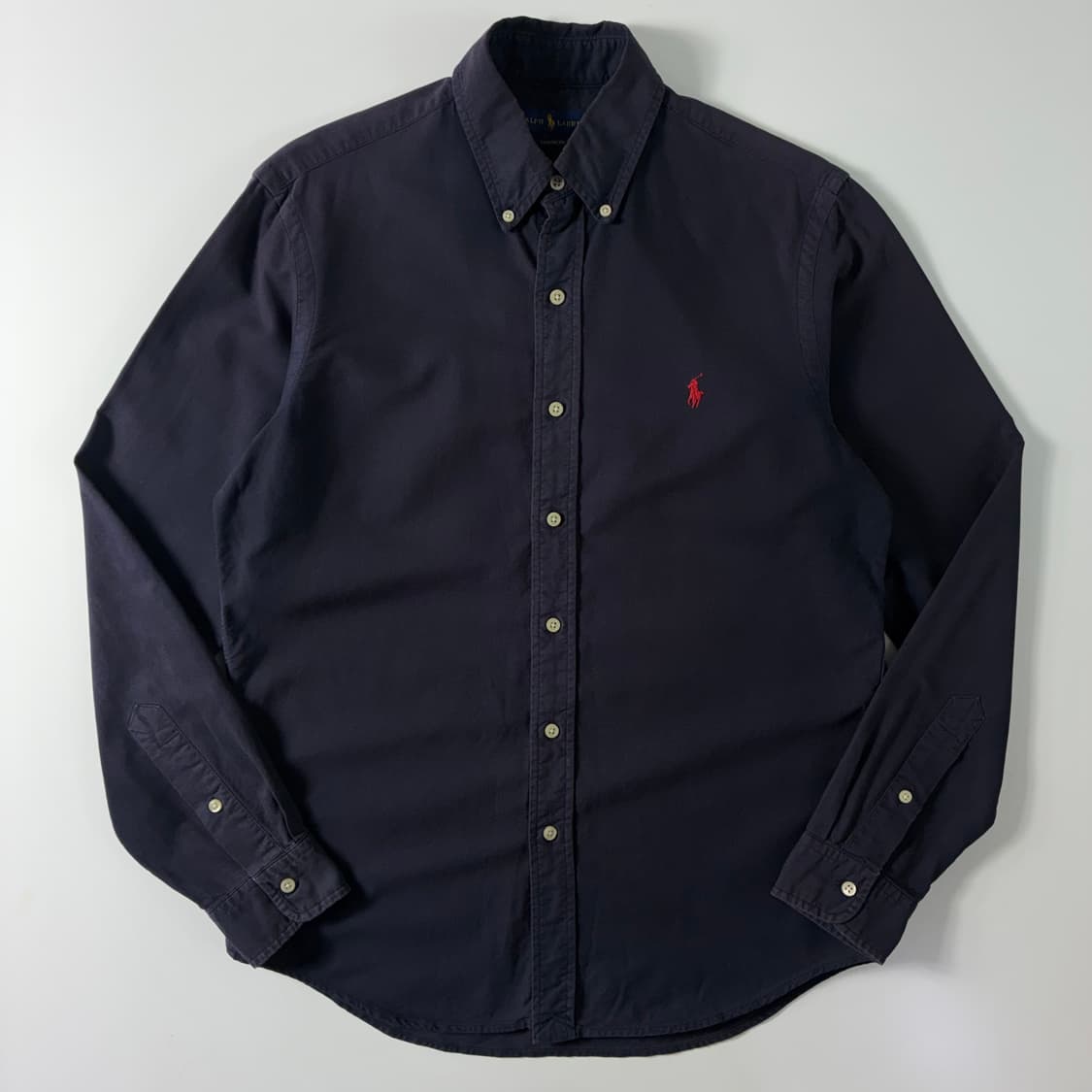 Polo 폴로 랄프로렌 신형 네이비 솔리드 셔츠 상품이미지1