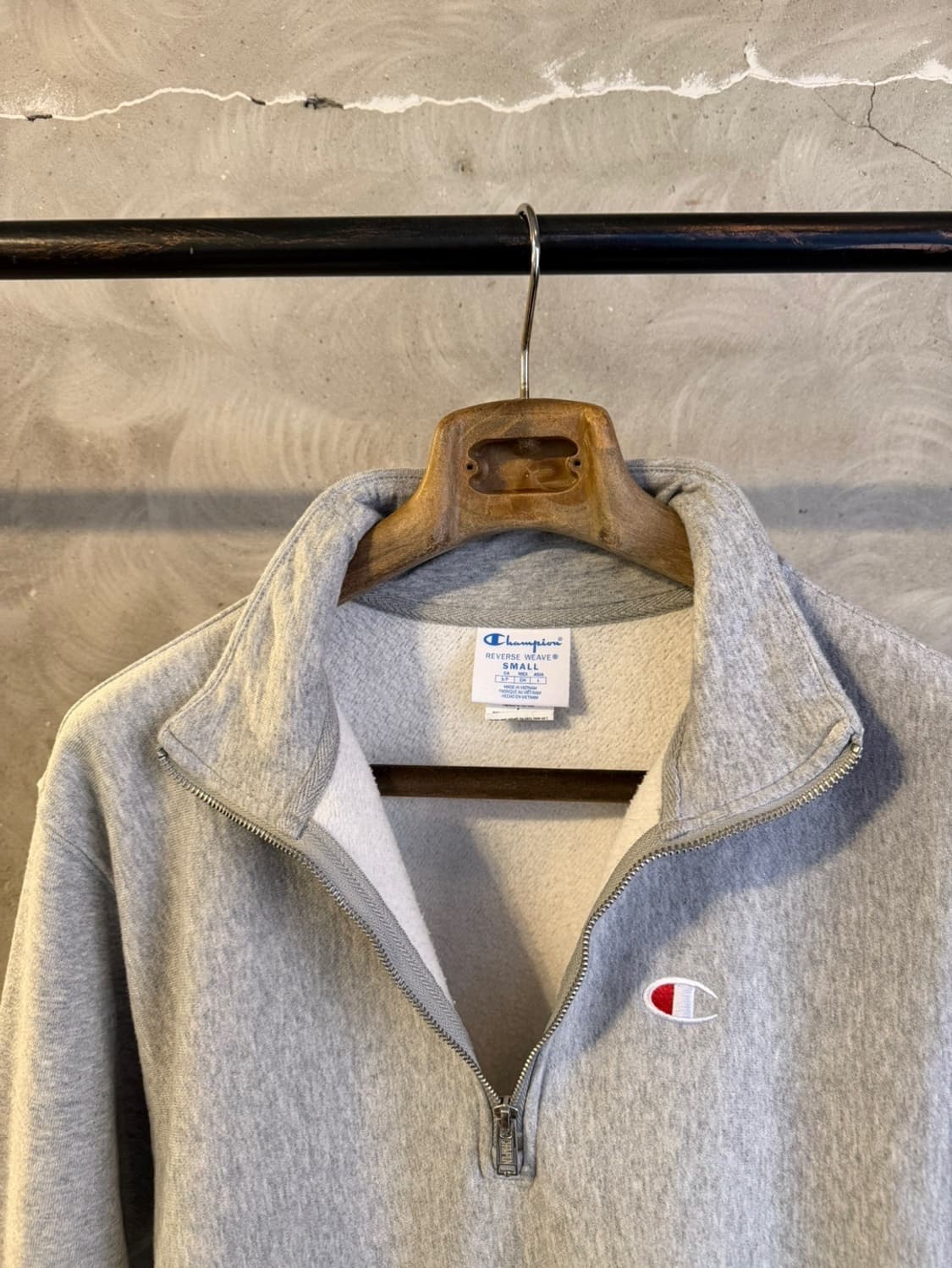 챔피온 리버스위브 쿼터짚 스웻 100 상품이미지3