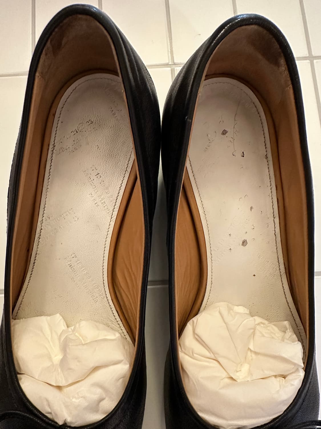 메종 마르지엘라 타비 발레리나 펌프스 37.5 블랙 상품이미지7