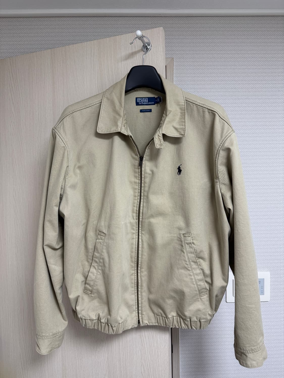 폴로 빅자켓 베이지 m사이즈 상품이미지1