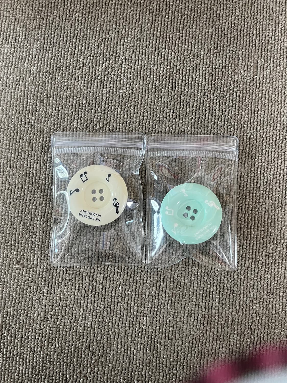 인앤양인하모니 팝업 그립톡 아이보리 상품이미지2