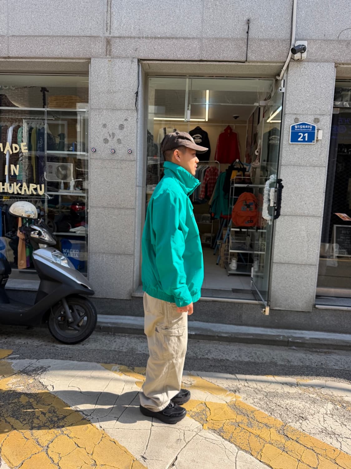 Columia whirlibird nylon jacket 상품이미지6