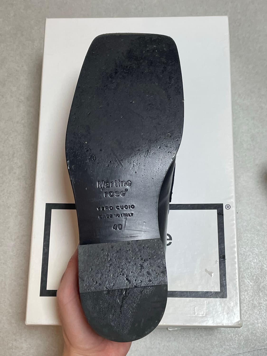 마틴로즈 스퀘어토 로퍼 상품이미지8