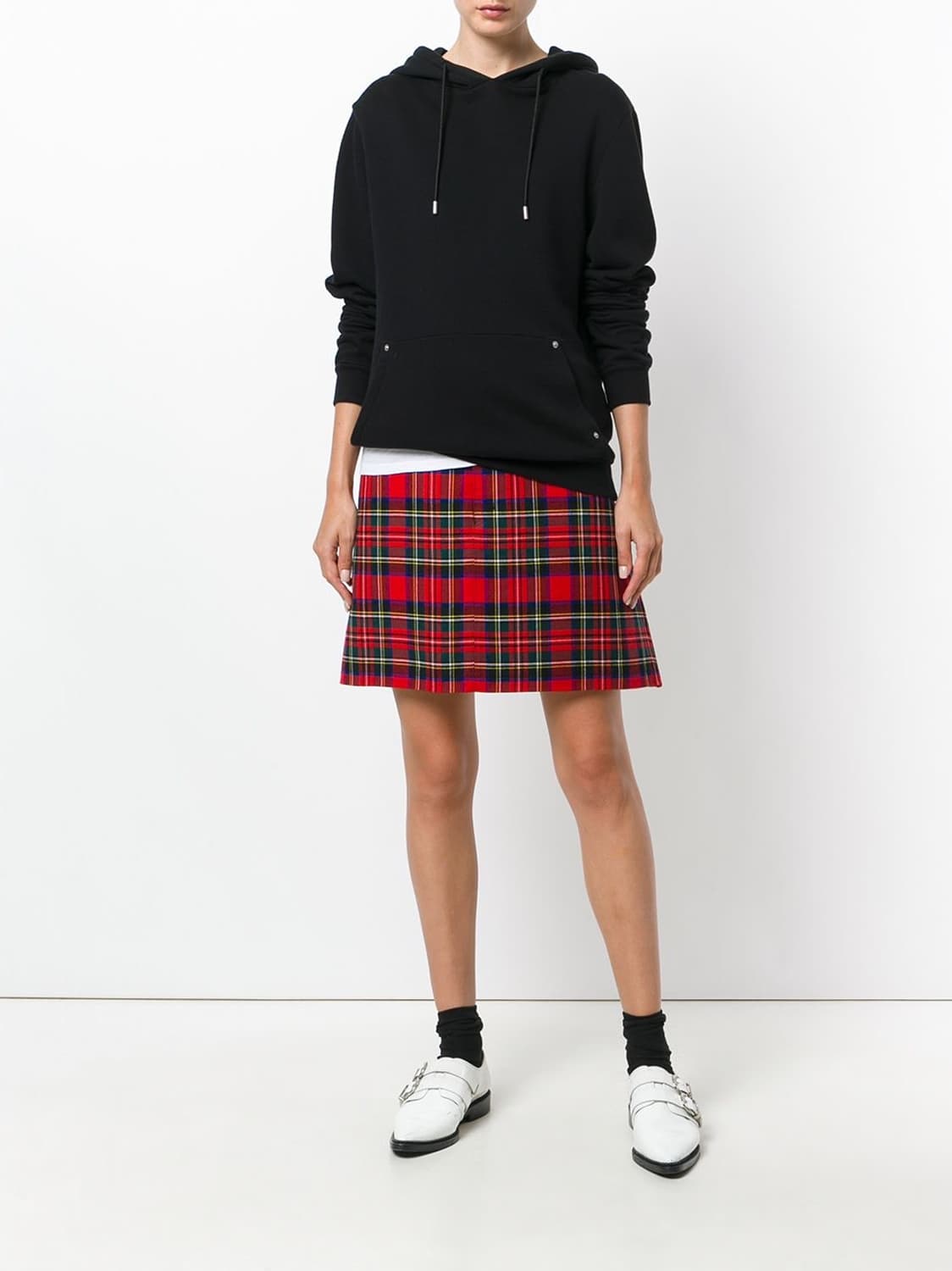 준야 와타나베x꼼데가르송 타탄 체크 스커트 XS 상품이미지9