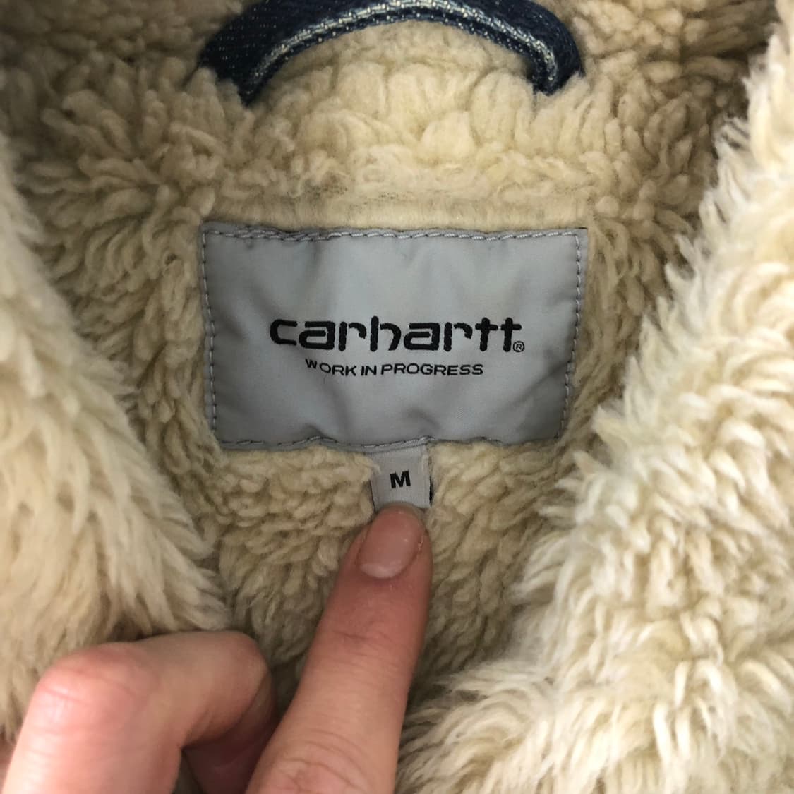 칼하트 데님 쉐르파 자켓 상품이미지6