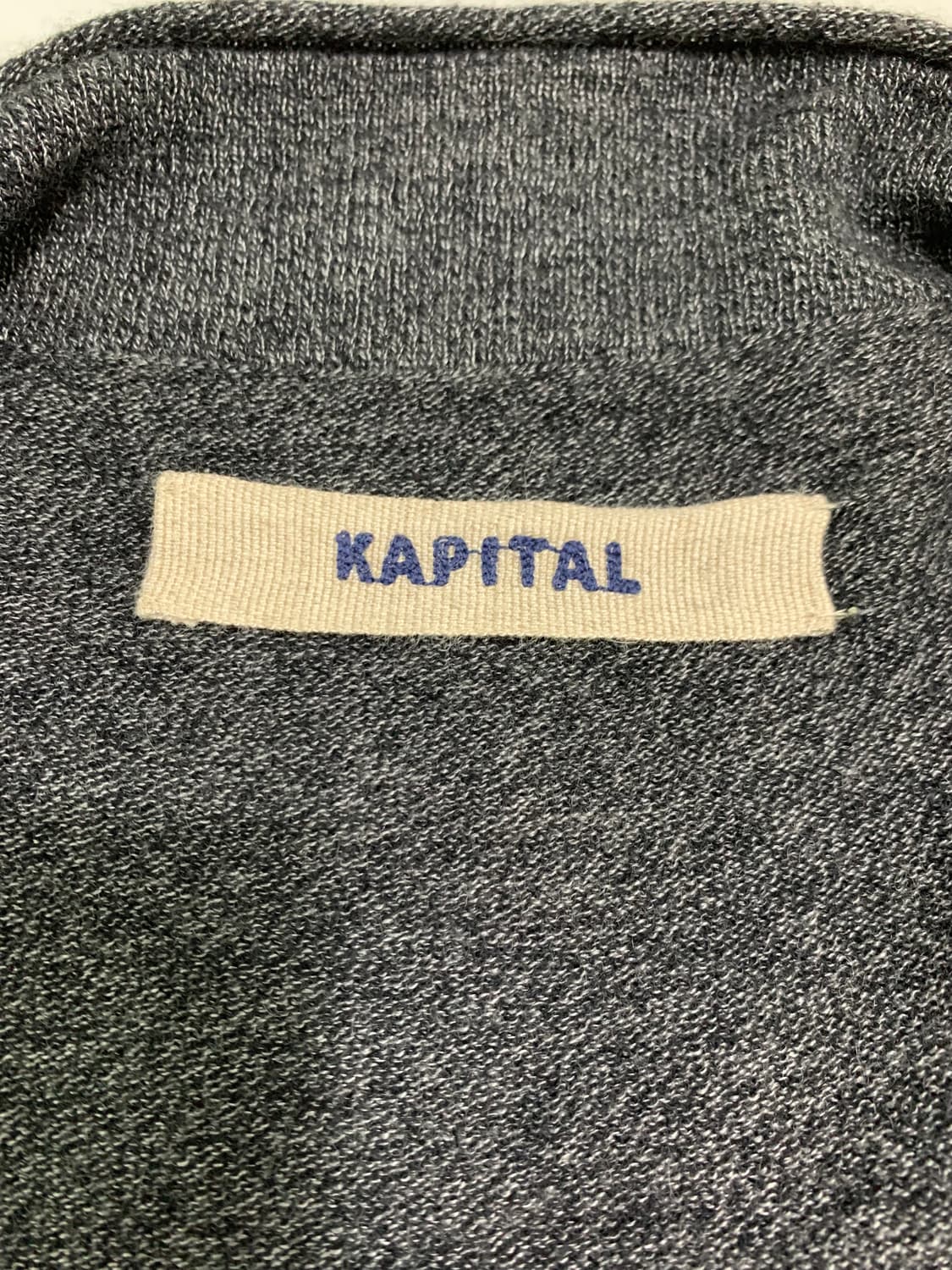 캐피탈 KAPITAL 니트 자켓 상품이미지5