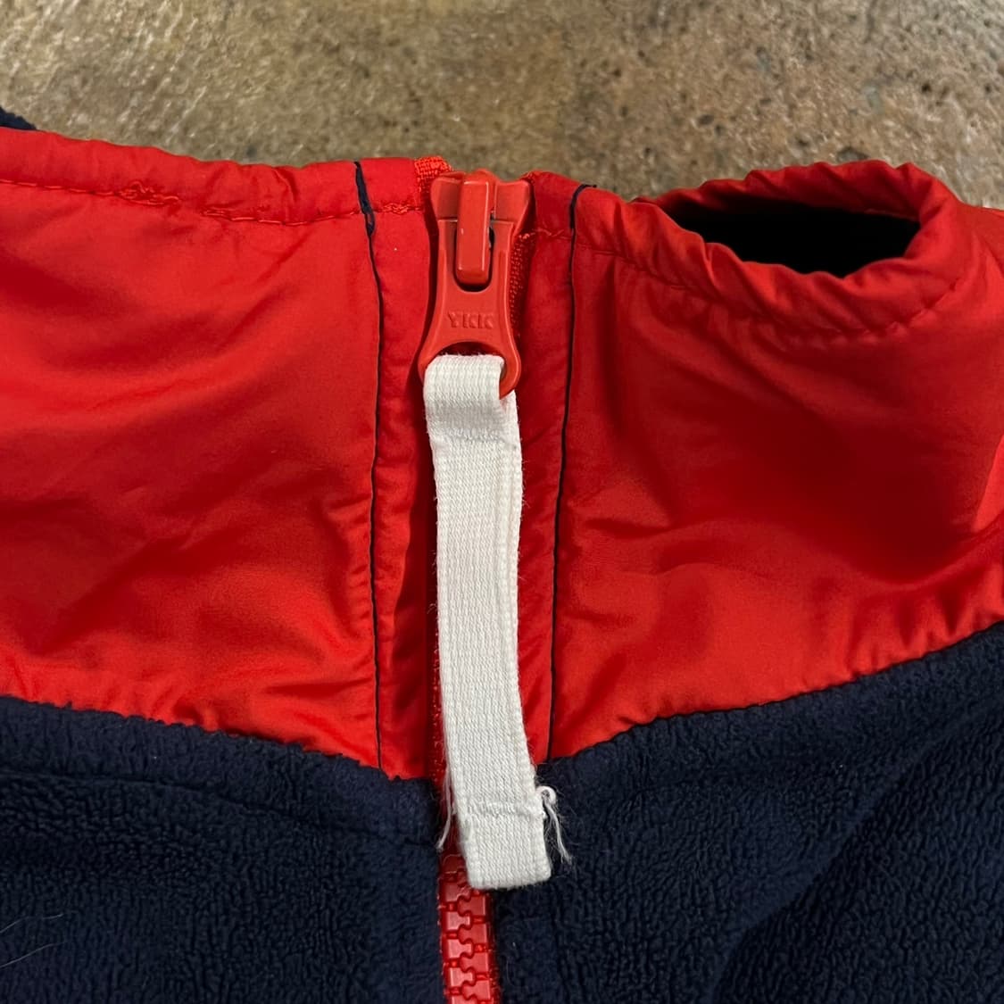[정품/2XL] 나이키 하프집업 네이비 레드 b19 상품이미지7