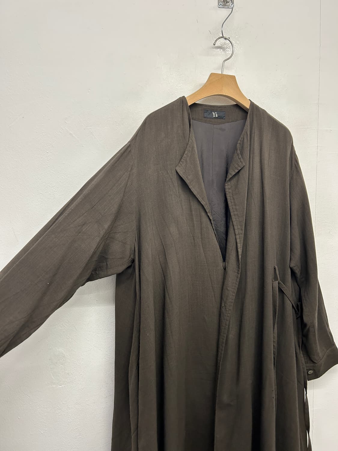 Ys Yohji Yamamoto 요지야마모토 로브 코트 상품이미지4