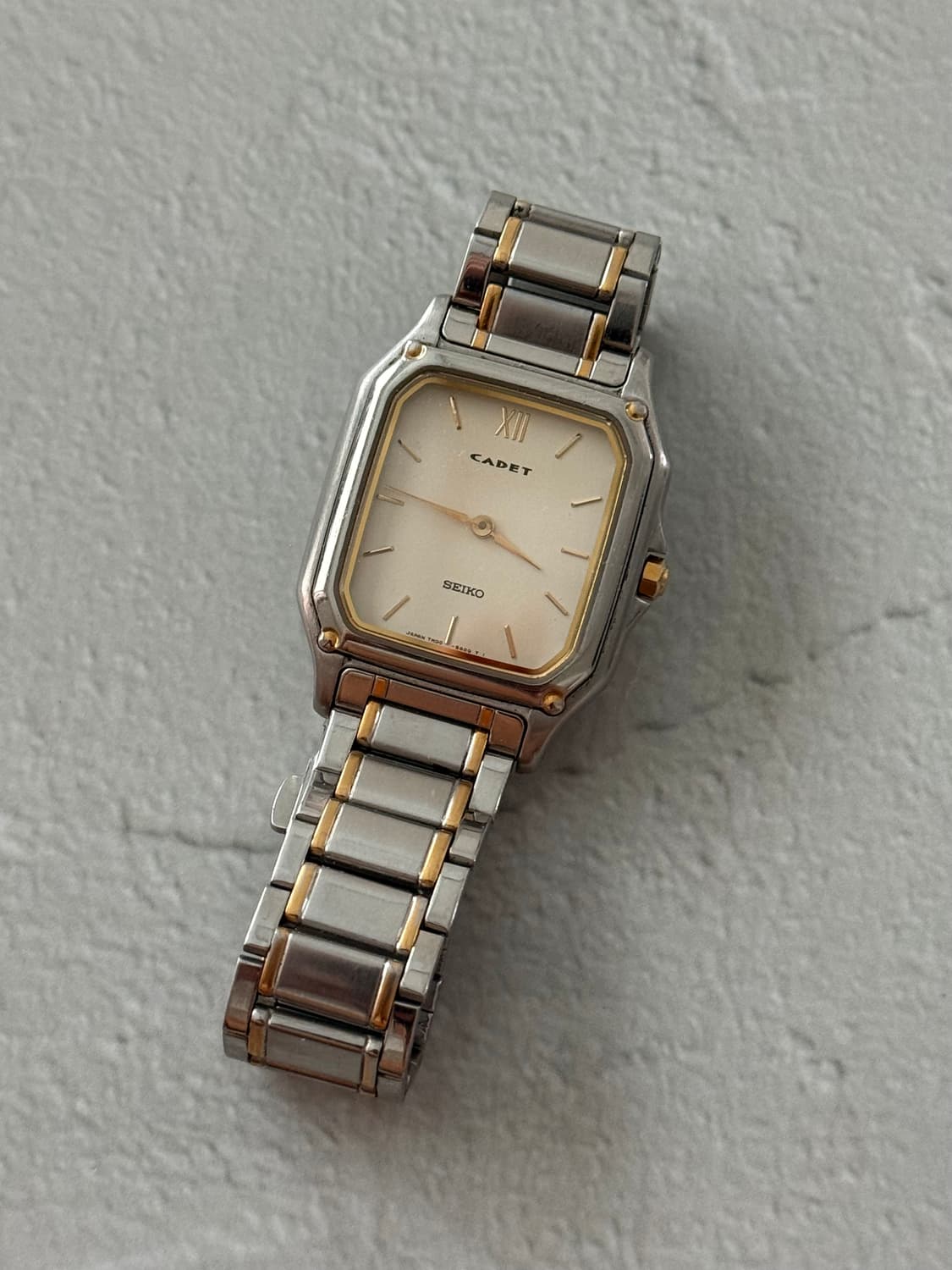 Seiko 세이코 Cadet 스퀘어 콤비 상품이미지2
