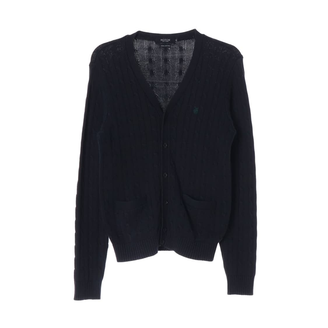 NOTON 빈티지 꽈배기 가디건 S 상품이미지1