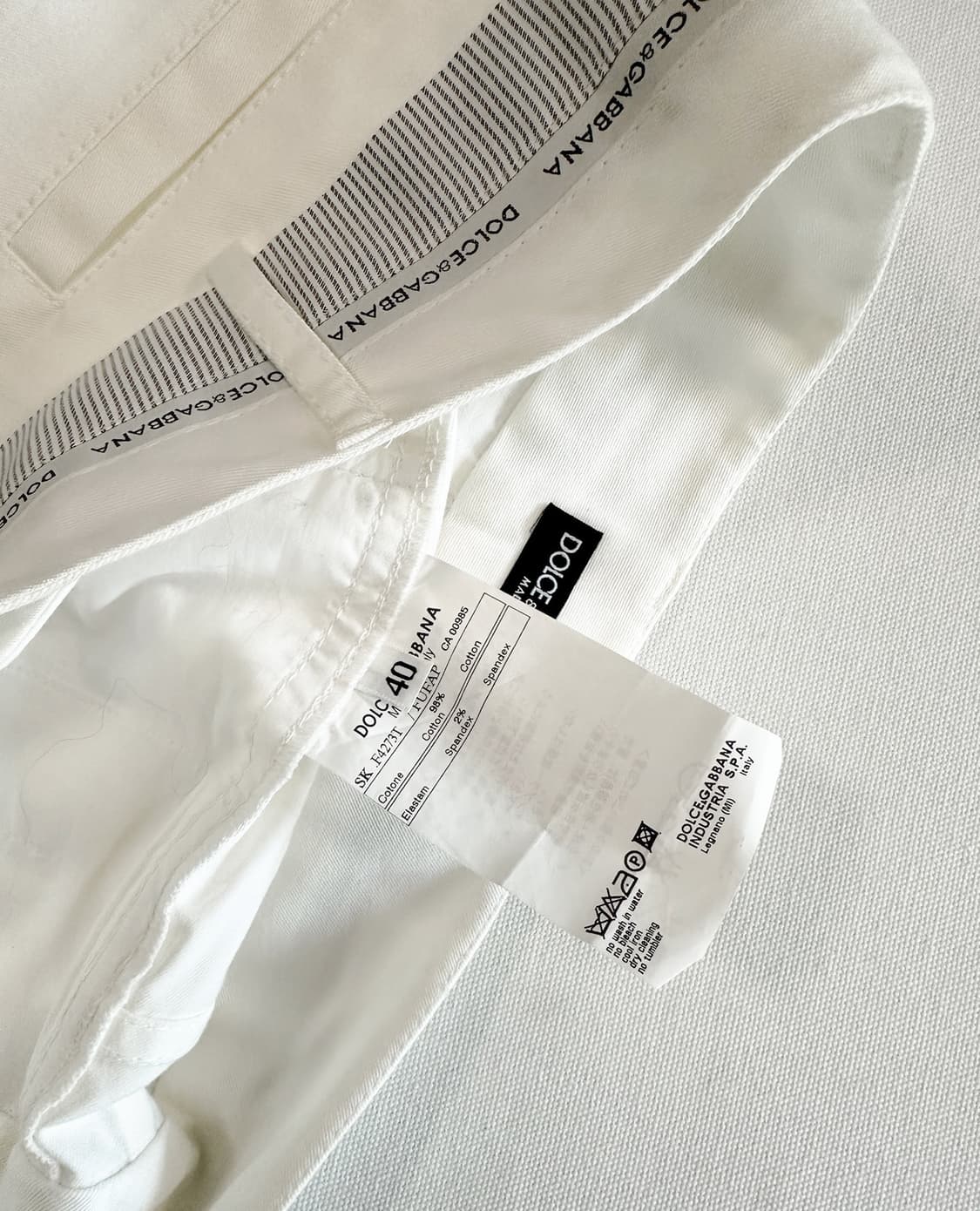 DOLCE&GABBANA logo band skirt 상품이미지10