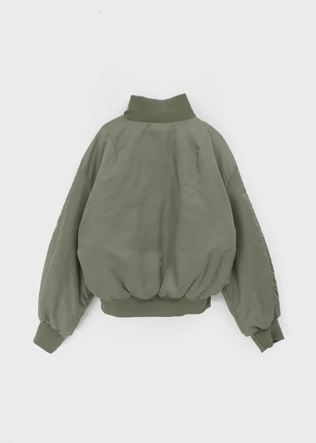 무료배송) 블랙업 하이넥 항공점퍼 카키 상품이미지4