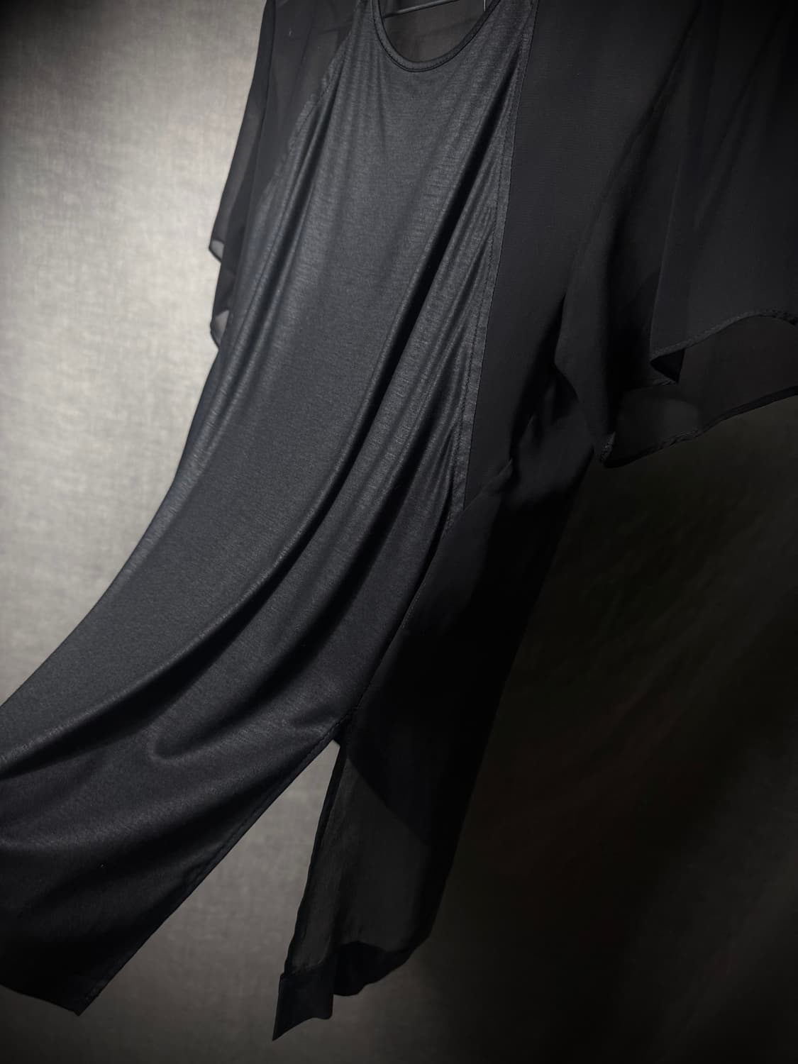 Helmut Lang Sheer Asymmetric Top 상품이미지4