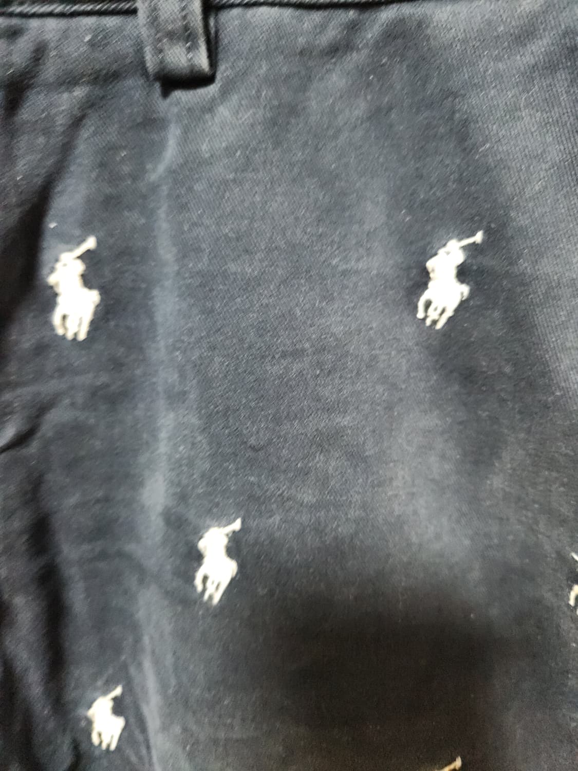 폴로 랄프로렌 네이비 반바지 포니패턴 36 상품이미지3