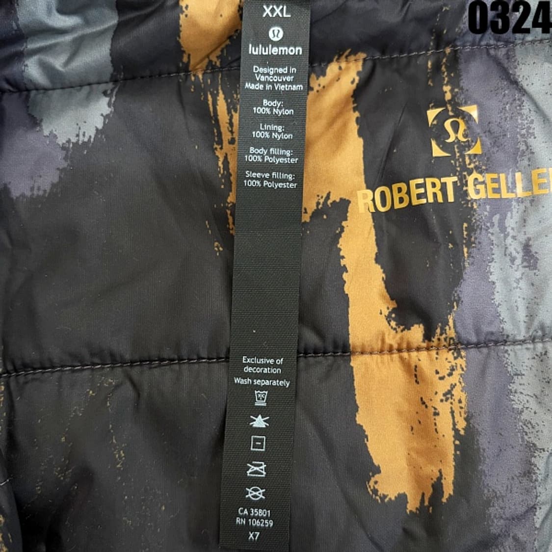 룰루레몬 x 로버트 겔러 리버시블 후드 패딩 자켓 XXL 0324 상품이미지7